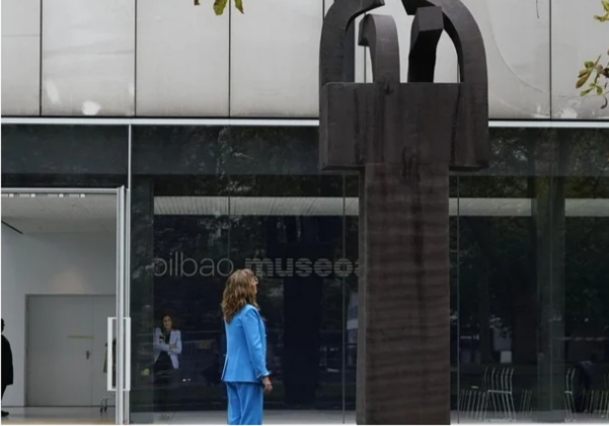 'Elogio del hierro III' regresa a Bilbao tras siete años en Chillida Leku