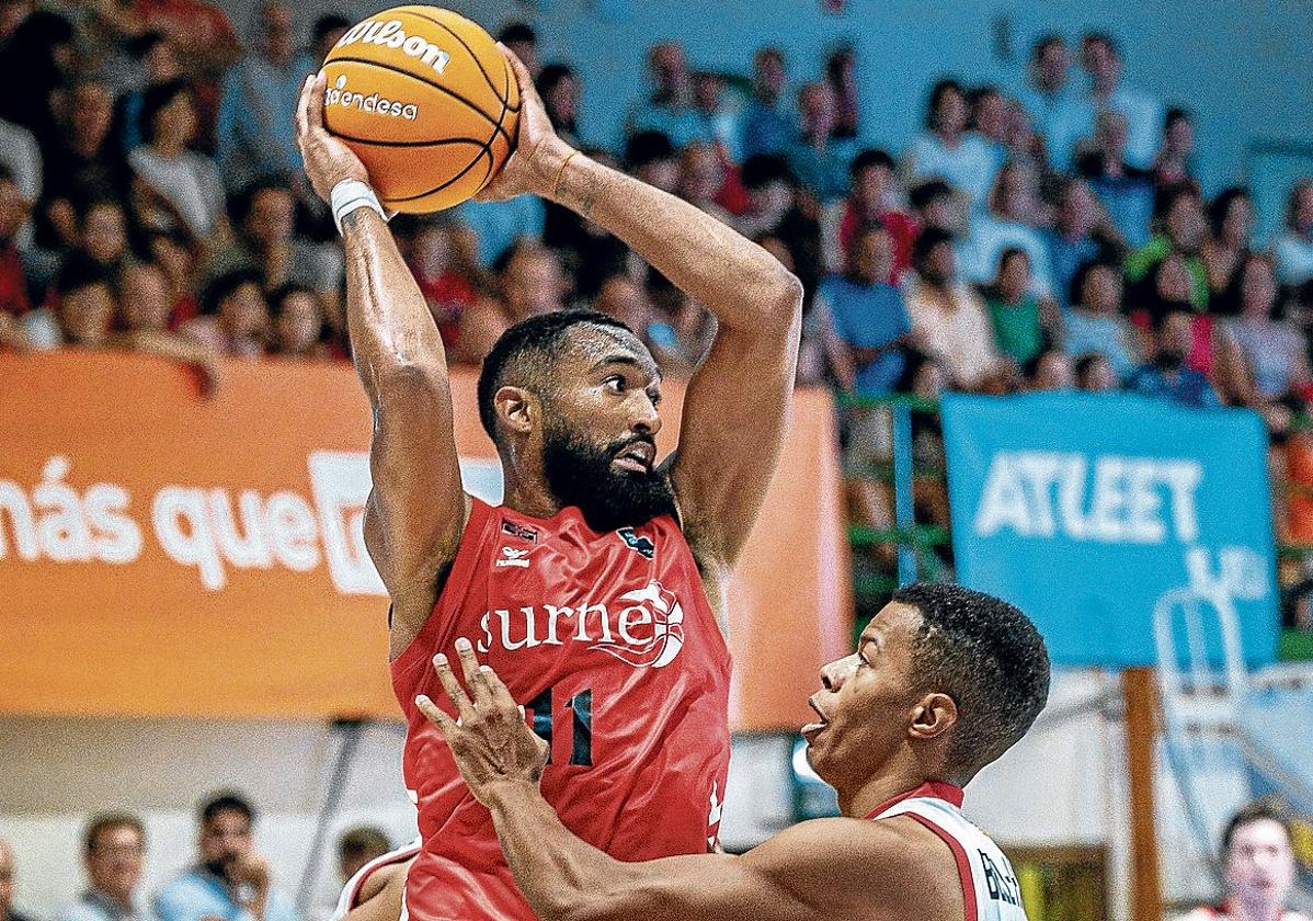 El Surne Bilbao Basket se diluye en el último cuarto