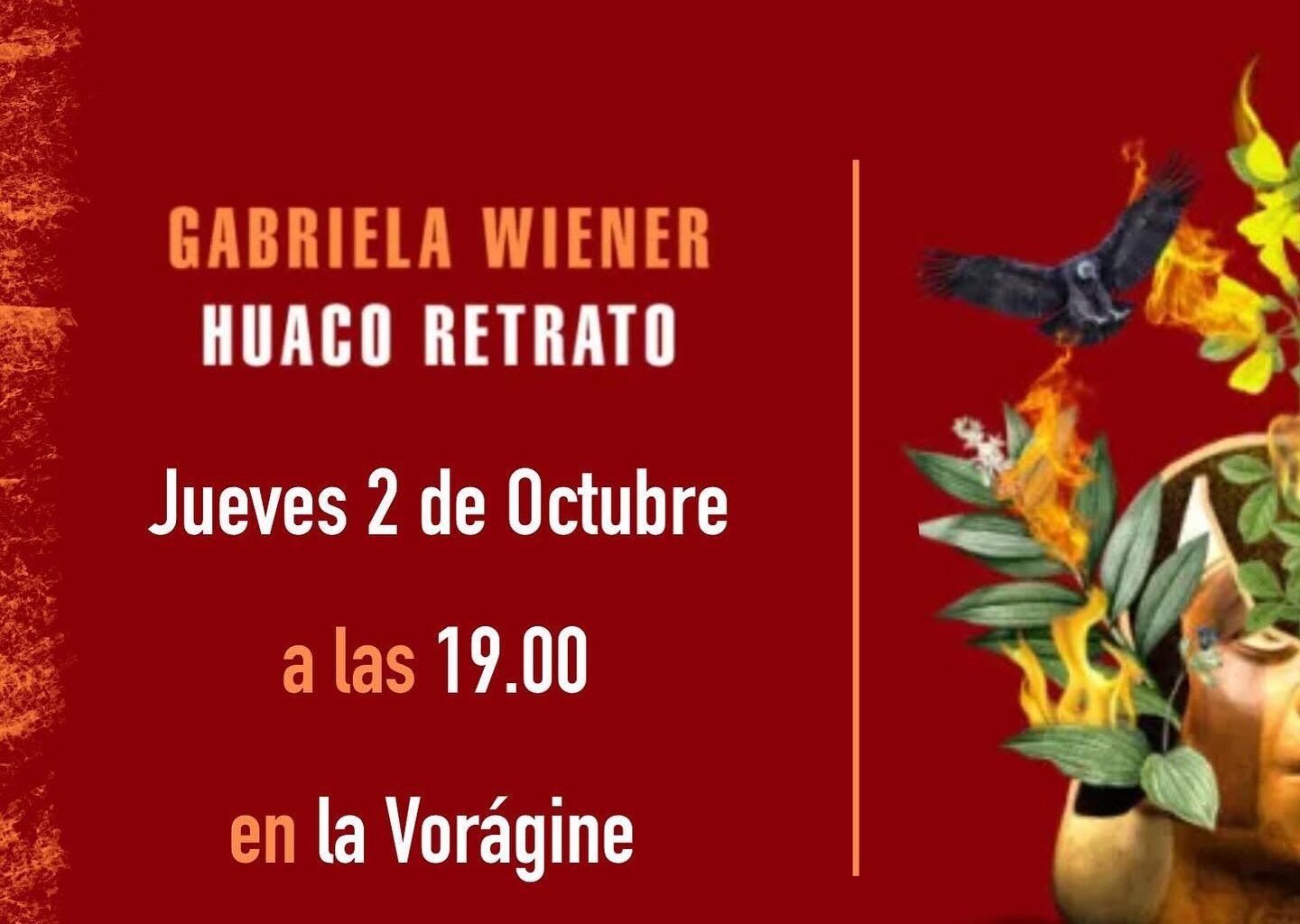 Grupo de lectura colectiva: "Hueco retrato", de Gabriela Wiener