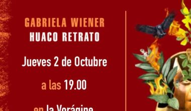 Grupo de lectura colectiva: "Hueco retrato", de Gabriela Wiener