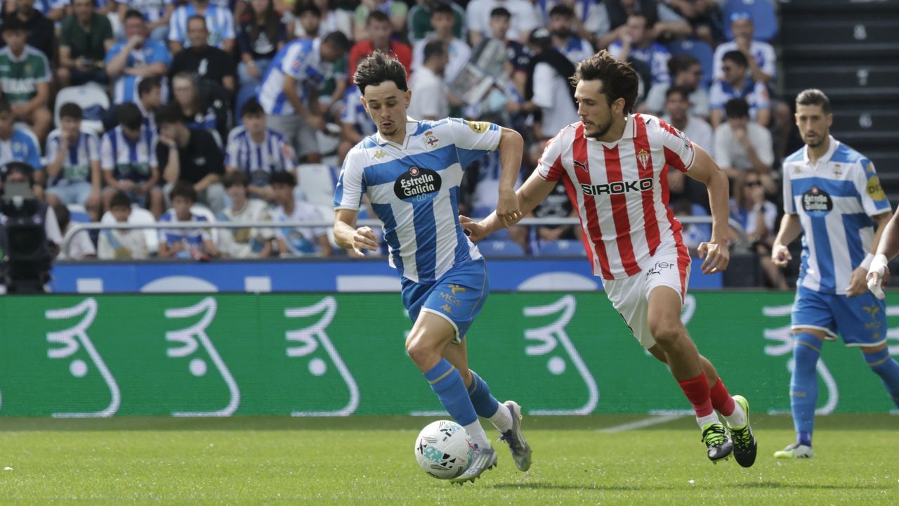Asi te contamos el Deportivo 1 - 0 Sporting de Gijón - La Voz de Galicia