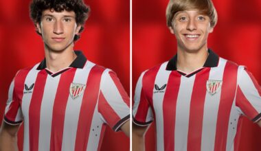 Ibon Sánchez y Adrián Pérez, los dos jóvenes talentos en la convocatoria del Athletic para Dortmund