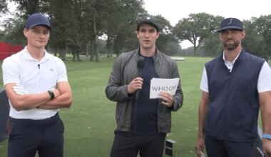 Mathieu Van der Poel cambia a Tadej Pogacar por un golf en auge... ¡y le gana su "mejor partido" a Michael Phelps!