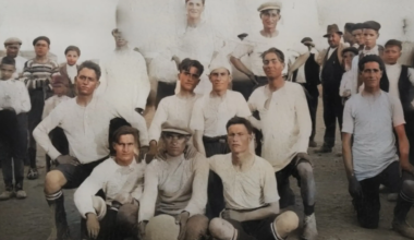 Un libro y una exposición conmemoran los 100 años de fútbol en Lalueza