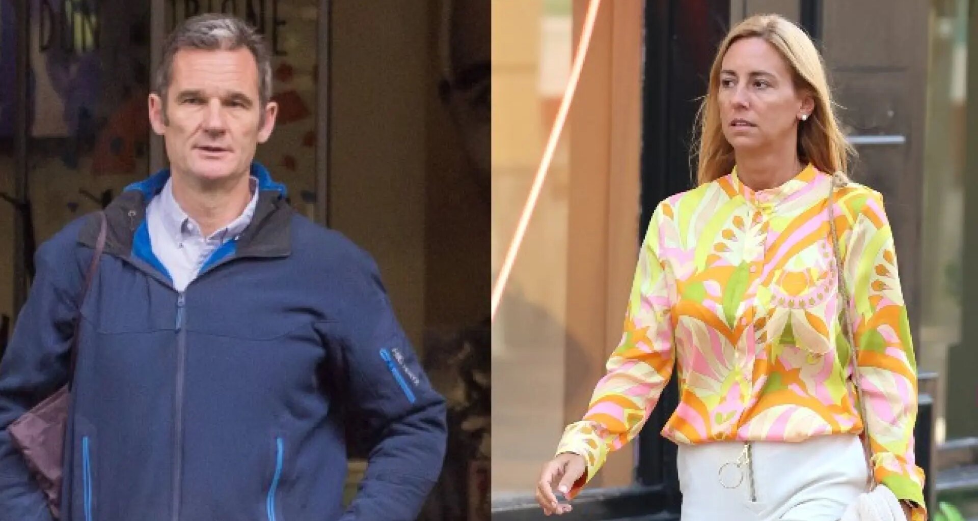 El encuentro de Ainhoa Armentia e Iñaki Urdangarin con su hijo, Pablo, en su último partido