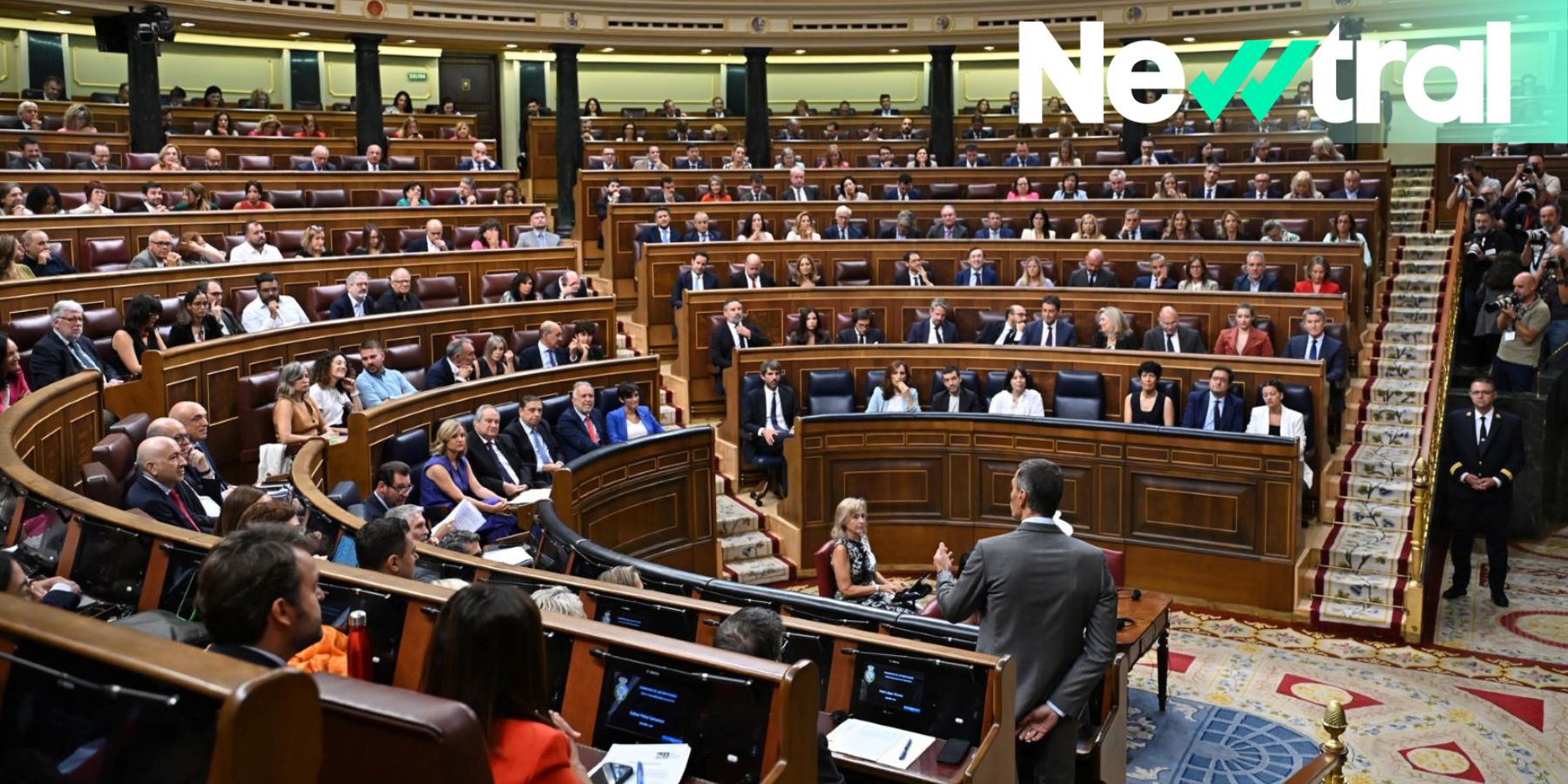 Datos de la primera sesión de control del nuevo curso político