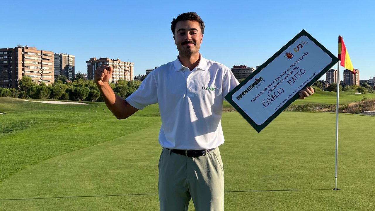 Ignacio Mateo se gana una plaza en el próximo Open de España de golf gracias a una jornada espectacular - La Voz de Galicia