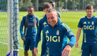 Hassan, uno más en el segundo entrenamiento de la semana para el Real Oviedo - La Voz de Asturias