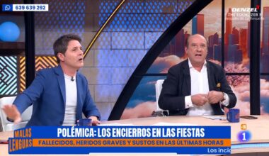 la reacción de Cintora es tremenda