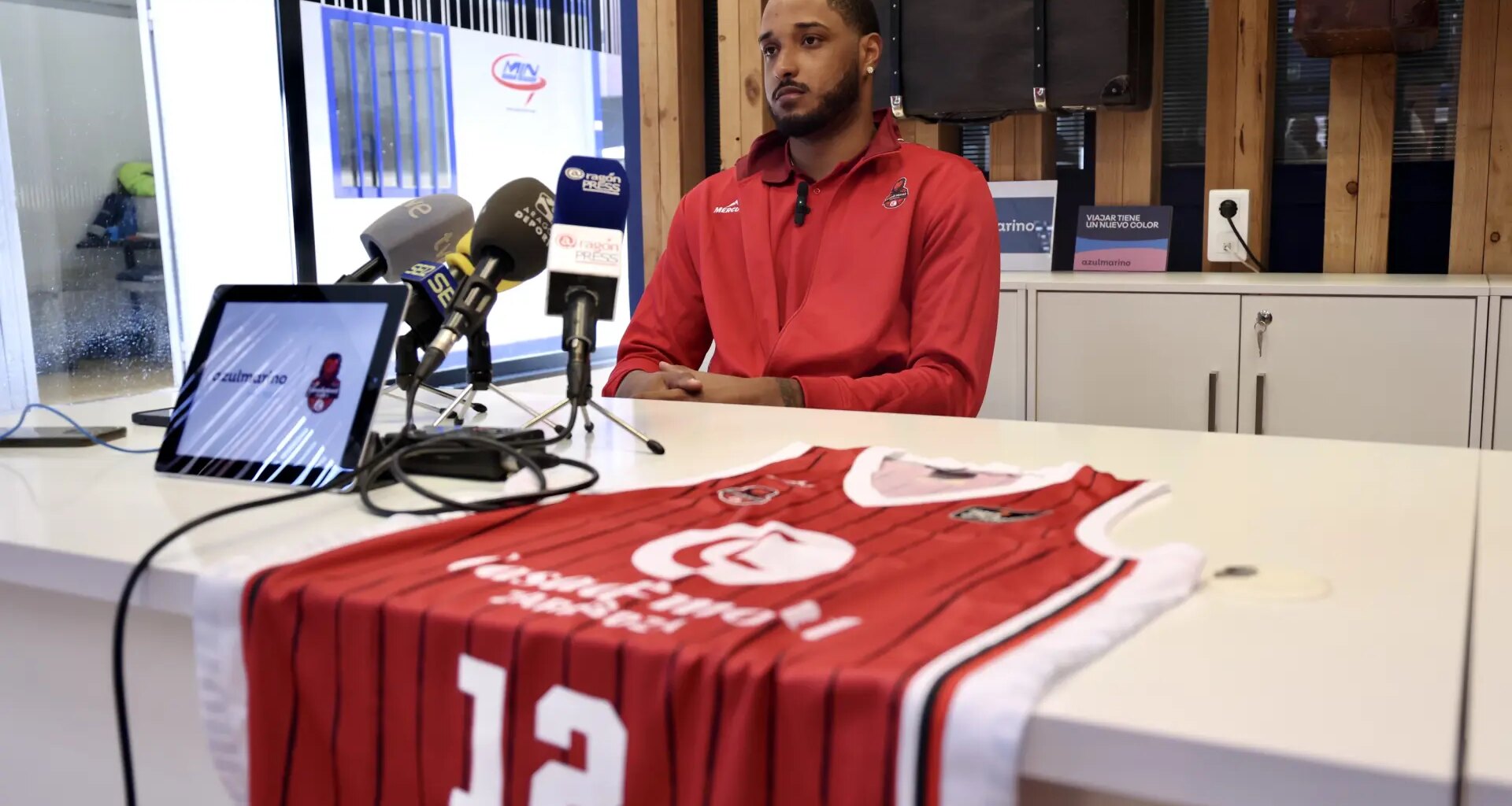Joel Soriano, pívot del Casademont Zaragoza: "Voy a hacer todo lo necesario para ganar" - heraldo.es