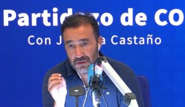 Juanma Castaño, tendencia en España por sus palabras sobre las protestas contra Israel en La Vuelta en Bilbao