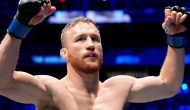 El representante de Gaethje advierte a Ilia Topuria: «Justin es demasiado peligroso...»