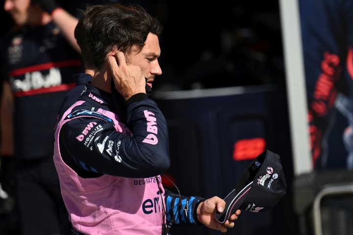 Es probable que Gasly sea forzado a largar desde boxes. (Marco Bertorello/Pool Photo via AP)