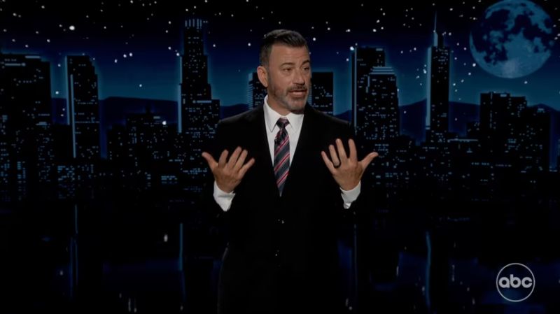 Un emocionado Kimmel regresa a ABC y critica los ataques "antiestadounidenses" de Trump contra la libertad de expresión