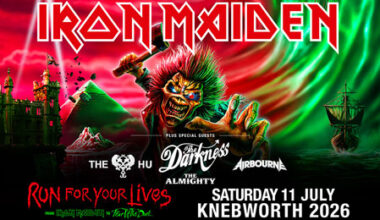 IRON MAIDEN confirman una fecha especial en Knebworth el sábado 11 de julio