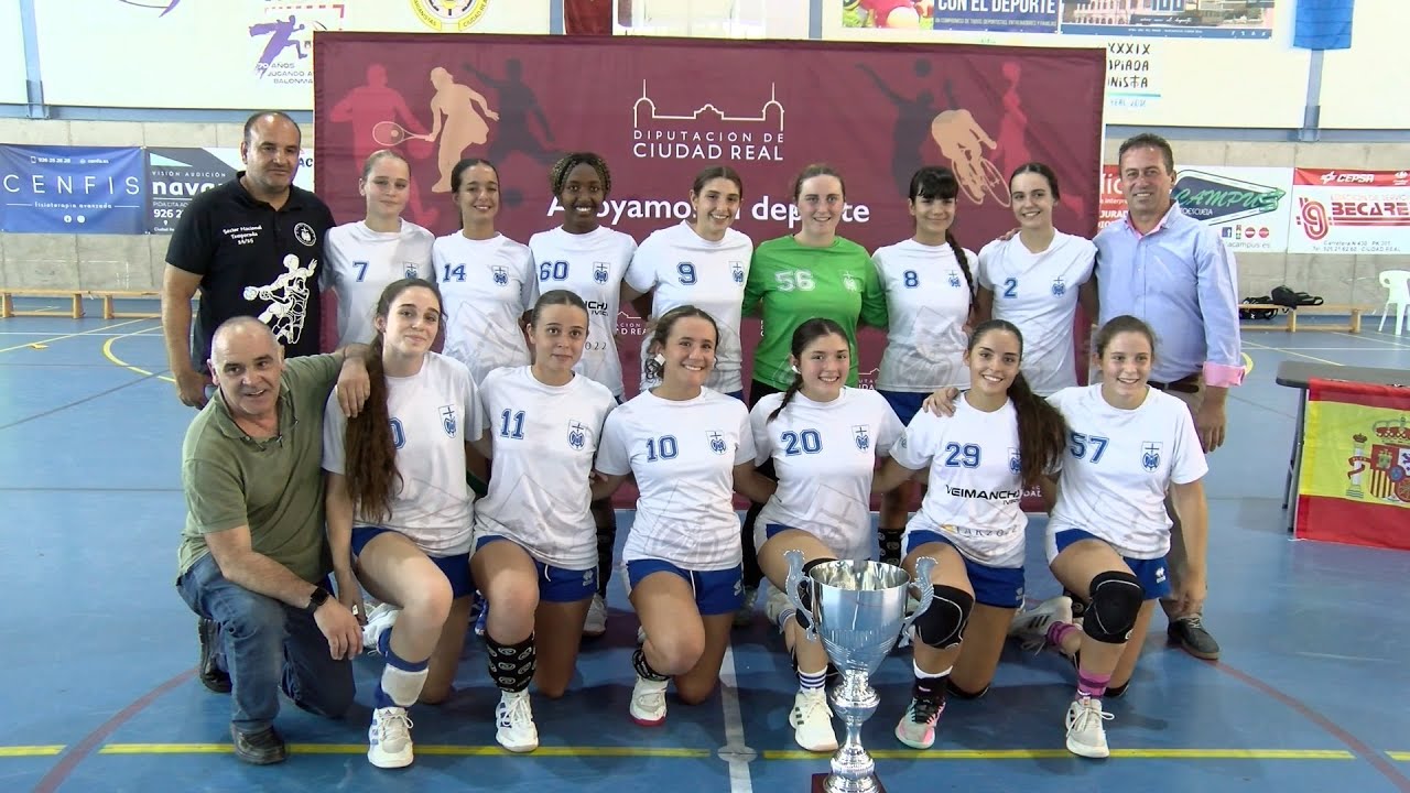 La AD Prado Marianistas se proclama campeona del Trofeo Diputación de Ciudad Real de Balonmano Juvenil Femenino
