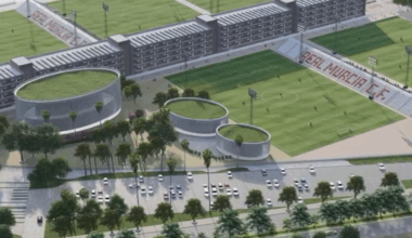 La Ciudad Deportiva del Murcia coge velocidad