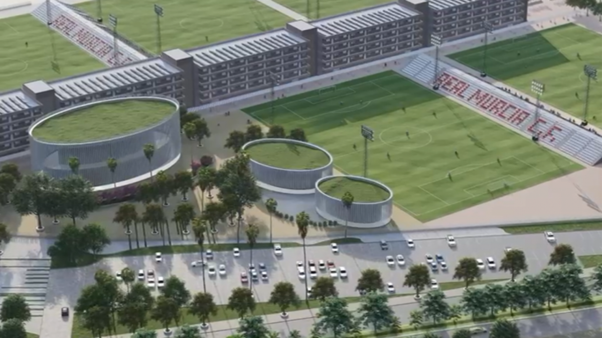 La Ciudad Deportiva del Murcia coge velocidad