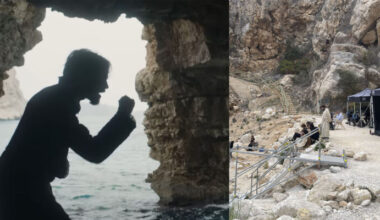 La playa de la Marina Alta donde se ha rodado la última película de Amenábar, 'El cautivo'