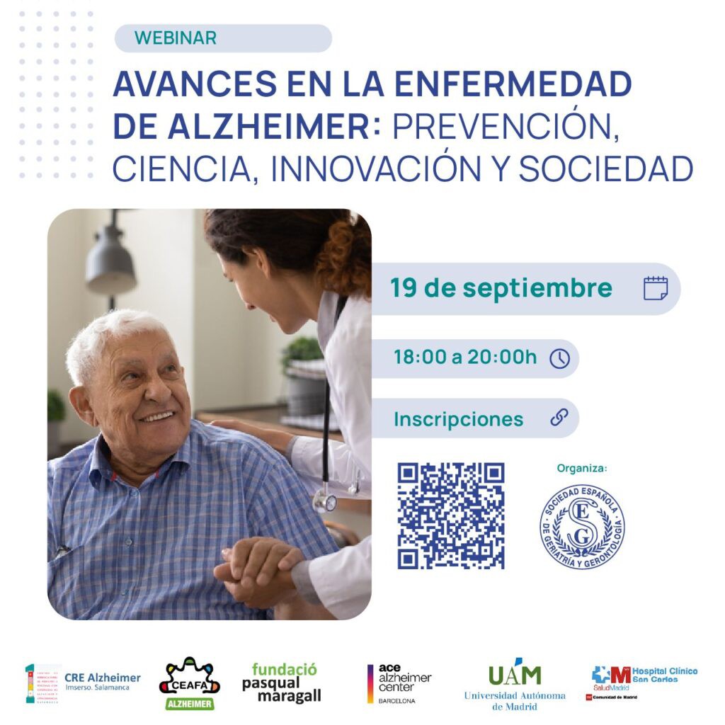 Avances en Alzheimer: Webinar de la SEGG por el Día Mundial