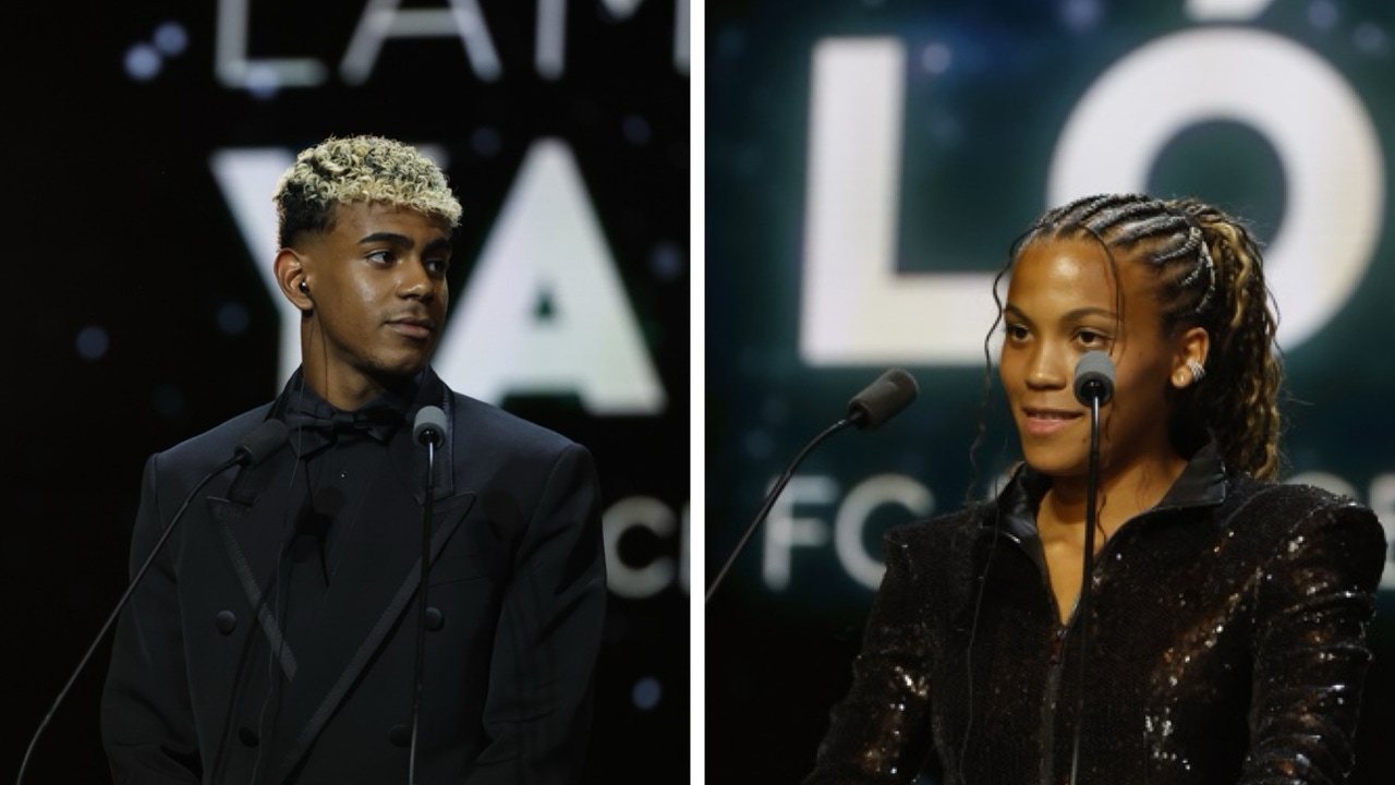 Lamine Yamal y Vicky López ganan el Trofeo Kopa