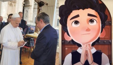 Carlo Acutis, el Influencer de Dios: Presentan a León XIV la película animada sobre el nuevo santo