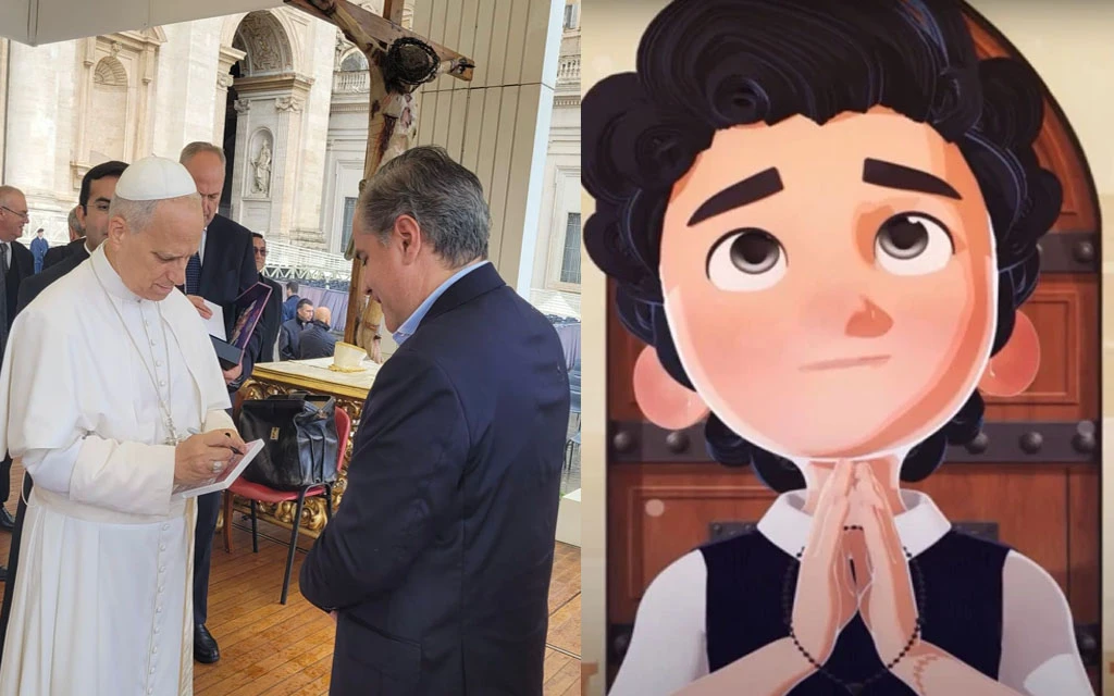Carlo Acutis, el Influencer de Dios: Presentan a León XIV la película animada sobre el nuevo santo