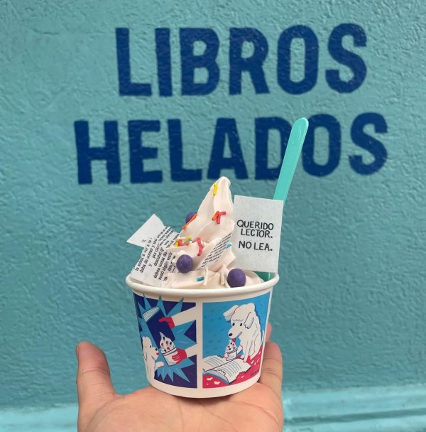 librería glaciar