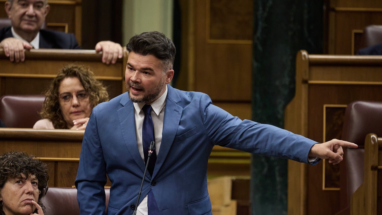 El dardo de Gabriel Rufián a la izquierda de Podemos: "Solo lo diré una vez"