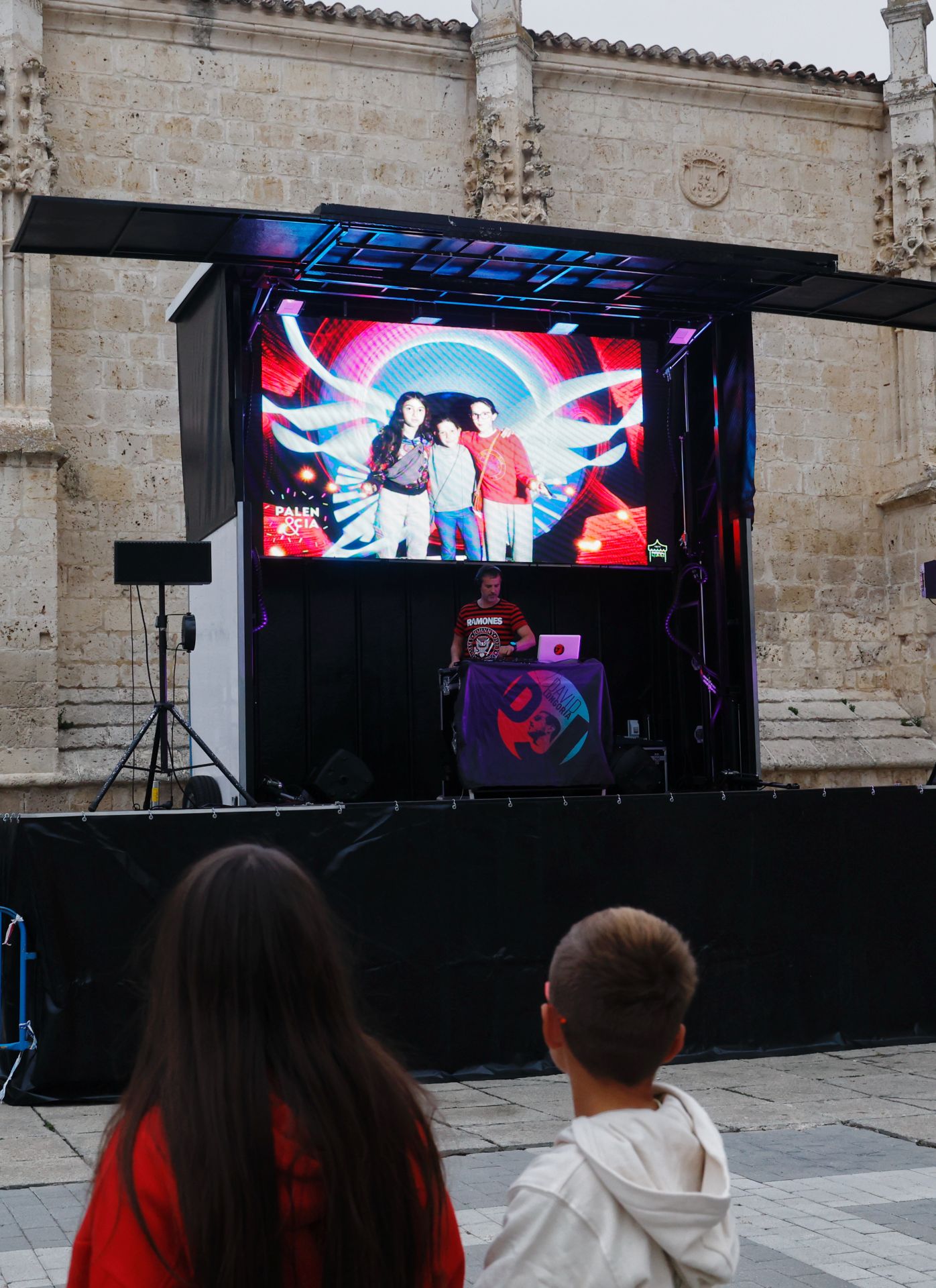 Pintura de luz de Palencia como recuerdo