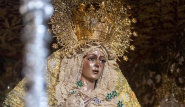 Pedro Manzano asegura que la Macarena ha recuperado la mirada tras quitarle la pasta de madera