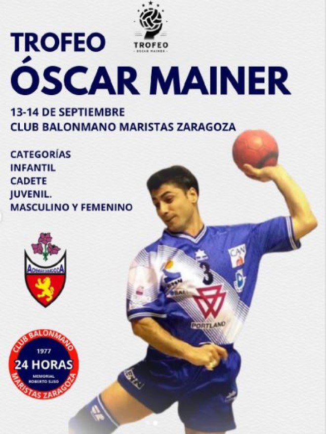 Las 24 Horas de Maristas estrenan el Trofeo Óscar Mainer de balonmano base | Nuestro deporte