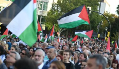 "Gaza, aguanta, el mundo se levanta"