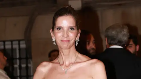 Margarita Vargas en el desfile de Carolina Herrera en Madrid