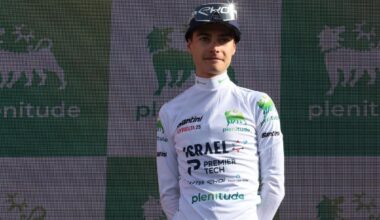 Quién es Matthew Riccitello, el corredor del equipo Israel que se ha llevado el maillot al mejor joven