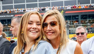 La reina Máxima más espontánea la lía en el Gran Premio de F1 de Holanda