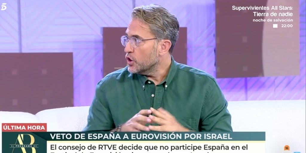 El programa de Ana Rosa: Máximo Huerta lanza la pregunta que todos se hacen sobre Eurovisión tras la salida de España: «Me genera esa duda»