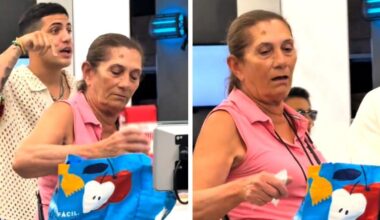 Paga la compra de una señora que no conoce en Mercadona sin que se lo espere y ella reacciona así: «Me ha dejado...»