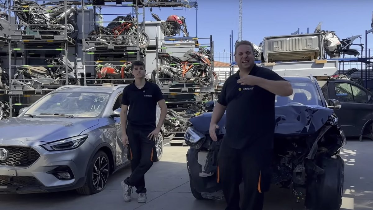 los propietarios de un desguace, contra una de las marcas de moda