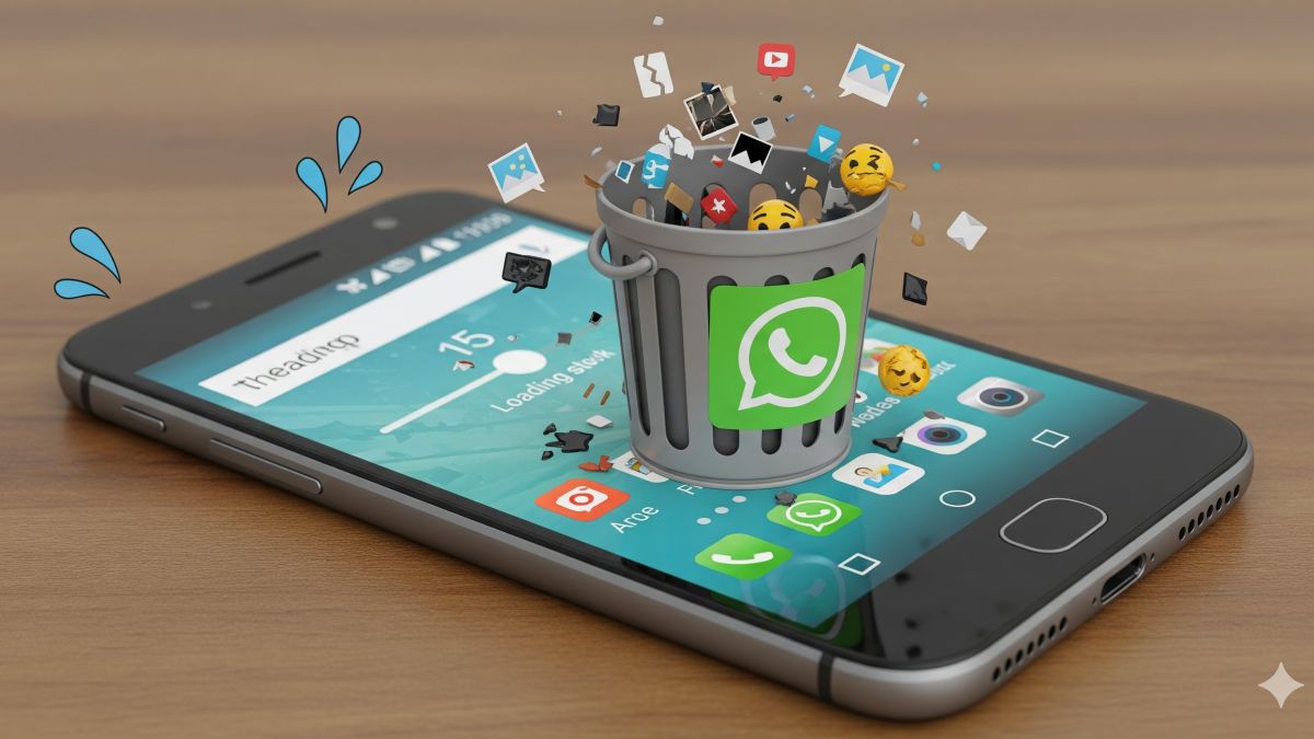 Mi móvil Android funcionaba muy lento, hasta que descubrí el culpable: la papelera de WhatsApp