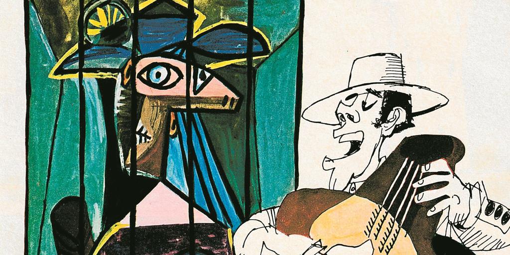 La exposición de Mingote que reivindica la figura de Picasso