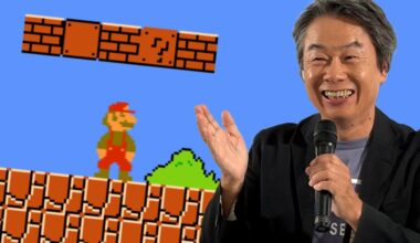 Miyamoto explica cómo se creó el Mundo 1-1 de Super Mario Bros.