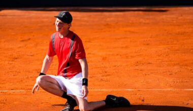 Elmer Moller en la Copa Davis 2025. Foto: Getty