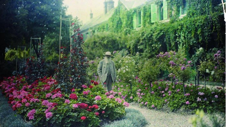 Monet, en su paraíso de Giverny