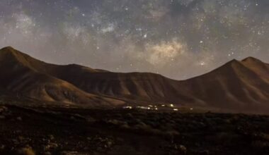 Fotografía nocturna impresionante en Los Ajaches