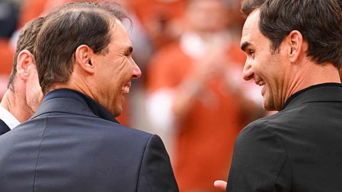 Nadal y Federer volvieron a encontrarse.