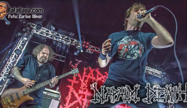 Caja de NAPALM DEATH. Vídeo de AMBUSH. Fechas de SATAN. Single de EQUILIBRIUM.