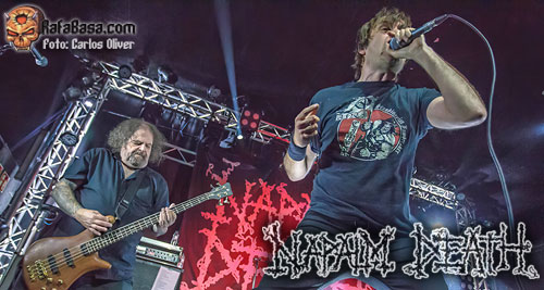 Caja de NAPALM DEATH. Vídeo de AMBUSH. Fechas de SATAN. Single de EQUILIBRIUM.