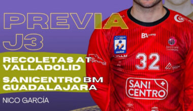 El SANICENTRO Balonmano Guadalajara visita Huerta del Rey en busca de su primera victoria
