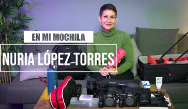 El equipo de una fotógrafa documental con 30 años de experiencia. En mi mochila: Nuria López Torres